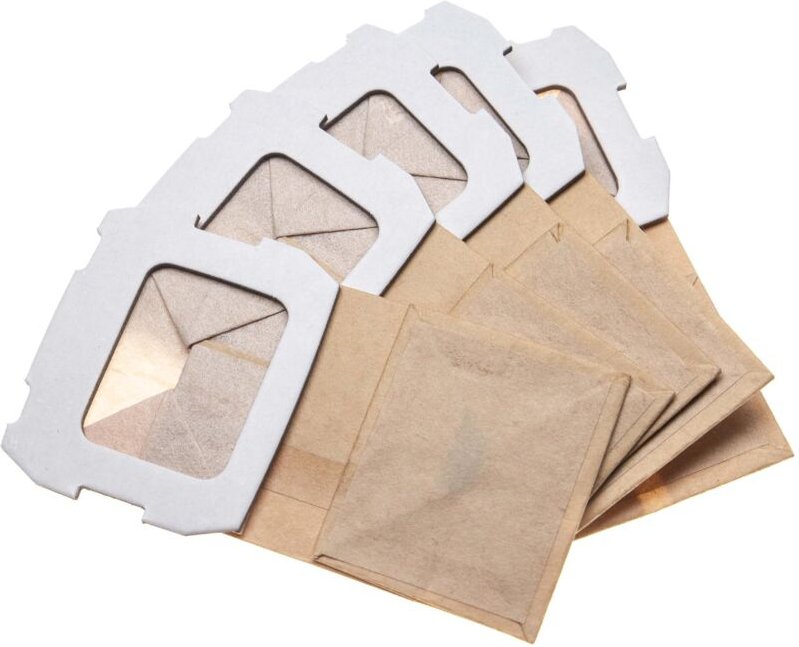 Vhbw - 5x Turbofilter Ersatz für Makita 194746-9 für Schwingschleifer, Exzenterschleifer - Papier-Staubbeutel Set, braun
