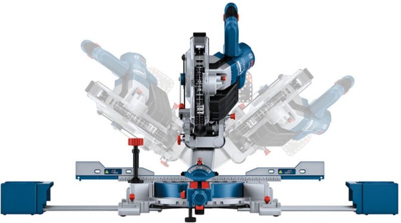 Bosch Professional - Bosch Akku-Kapp- und Gehrungssäge biturbo gcm 18V-216 d ohne Akku und Ladegerät