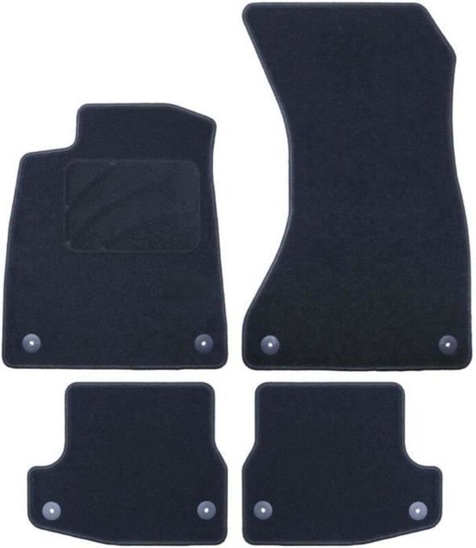 Maßgefertigte Matten - Occ Sport - Audi A5 F57 - CABRIO 2017-heute - Velours - Rutschfest - 5 Stück