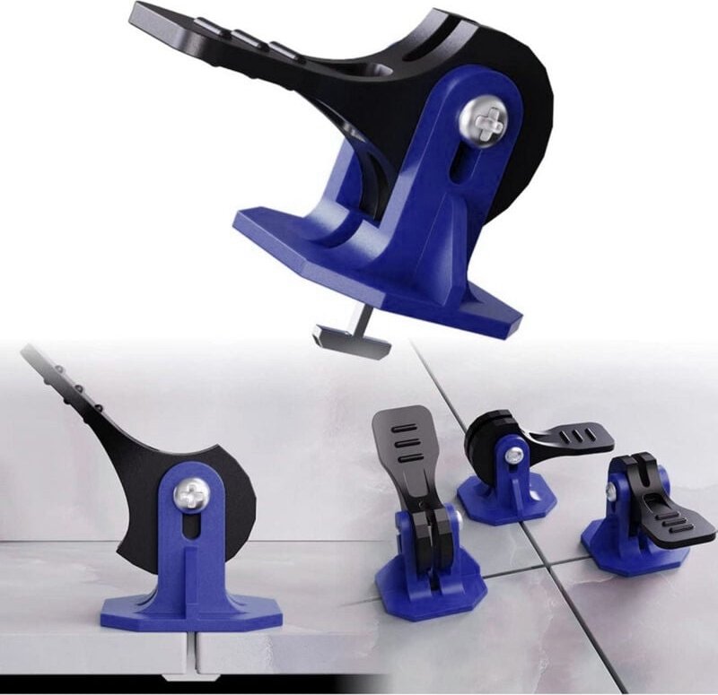 Verschiedene Fliesenlegerwerkzeuge, Fliesen-Nivelliersystem-Set, 50-tlg.