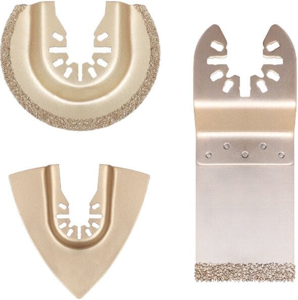 3-teiliges oszillierendes Sägeblatt-Set, Multifunktionswerkzeug, oszillierendes Segmentwerkzeug