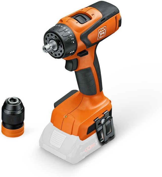 Fein - 4-Gang Akku-Bohrschrauber ascm 18 qsw as ohne Akku und Ladegerät in l-boxx