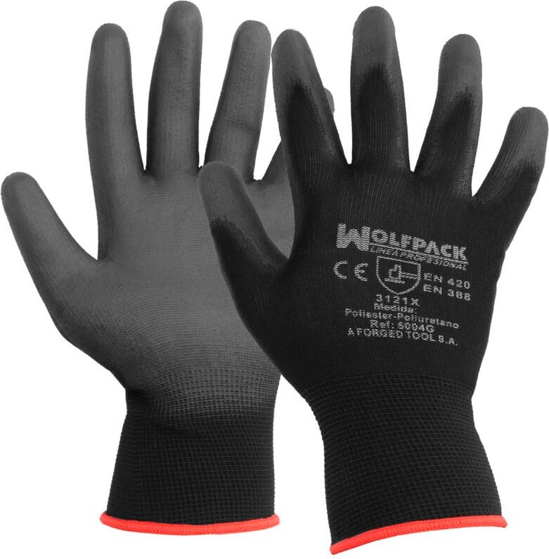 Handschuhe aus Polyurethan/imprägniertem Nylon 9' (Paar)
