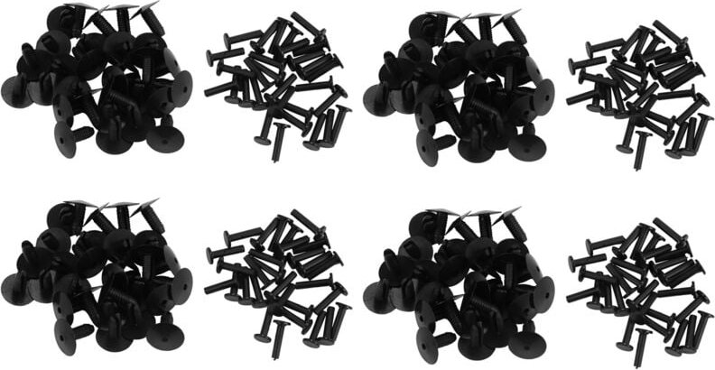 Tlily - 120Pcs Kunststoff StoßStange Niet Body Trim Clip für E30 E36 E46 E39 E38