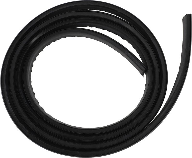 L-Schienen-Abdeckleiste, Gummischutzleiste für L-Schienen, gepresste Füllleiste für Abdeckung, 2 m für einfaches Rollen ...