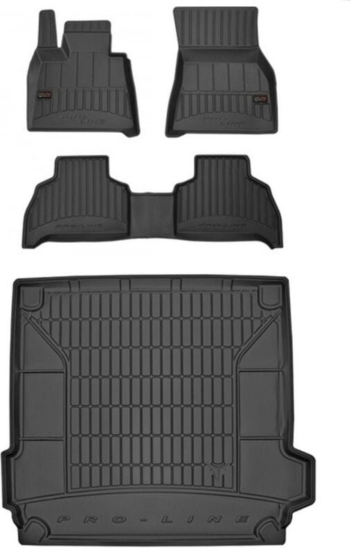 3D SET Fußmatten und Kofferraummatte BMW X5 G05 ab 2018
