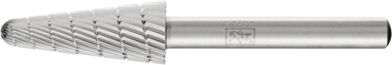 PFERD Frässtift KEL Ø 12 mm Kopflänge 30 mm Schaft-Ø 6 mm Verzahnung 3