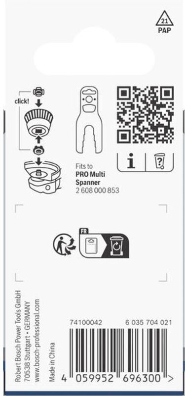 Bosch PRO X-Lock Adapter, M14