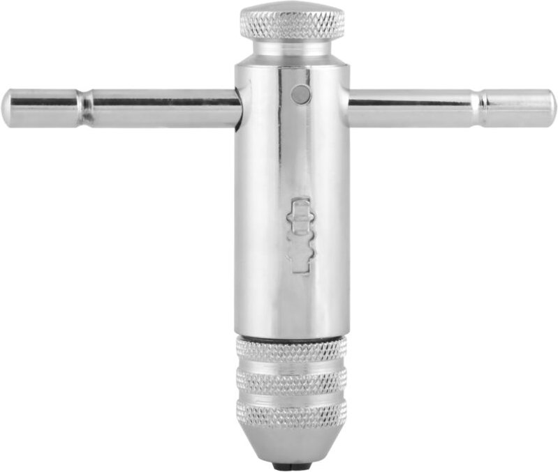 Neuer umkehrbarer Ratschen-Gewindebohrerhalter M3-M8 mit T-Griff (3-8 mm) für Gewindebohrer- und Schneideisensätze