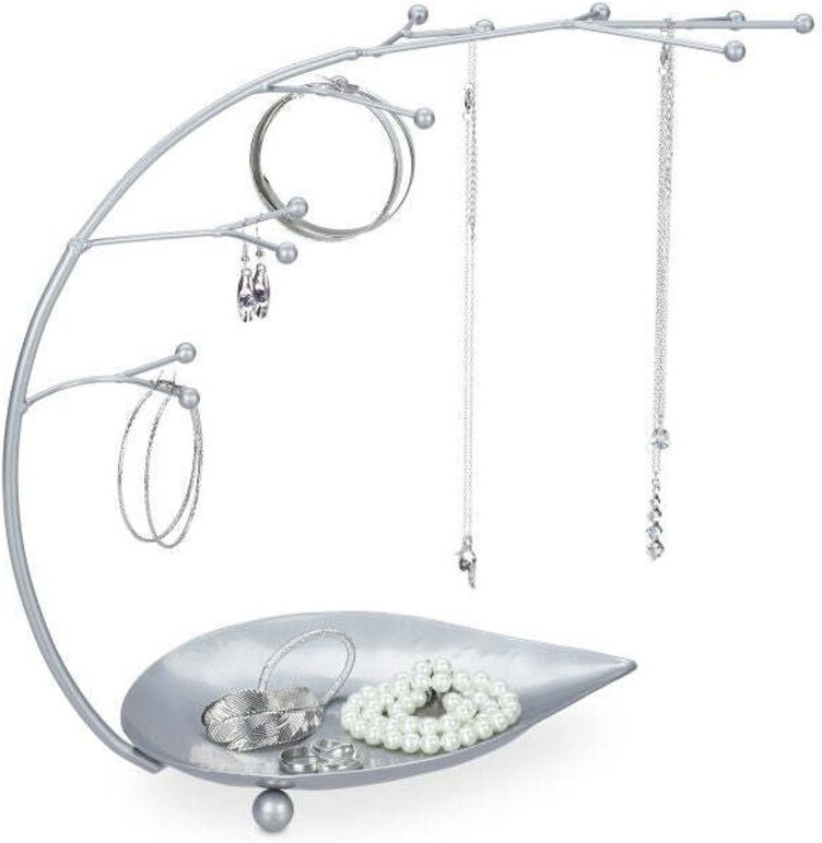 Leaf jewellery stand