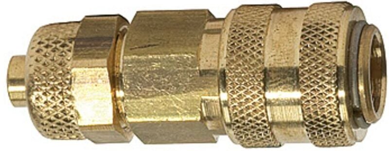 Schnellverschlusskupplung nw 5 »connect line« ms blank, Schl. 6x4 - Riegler