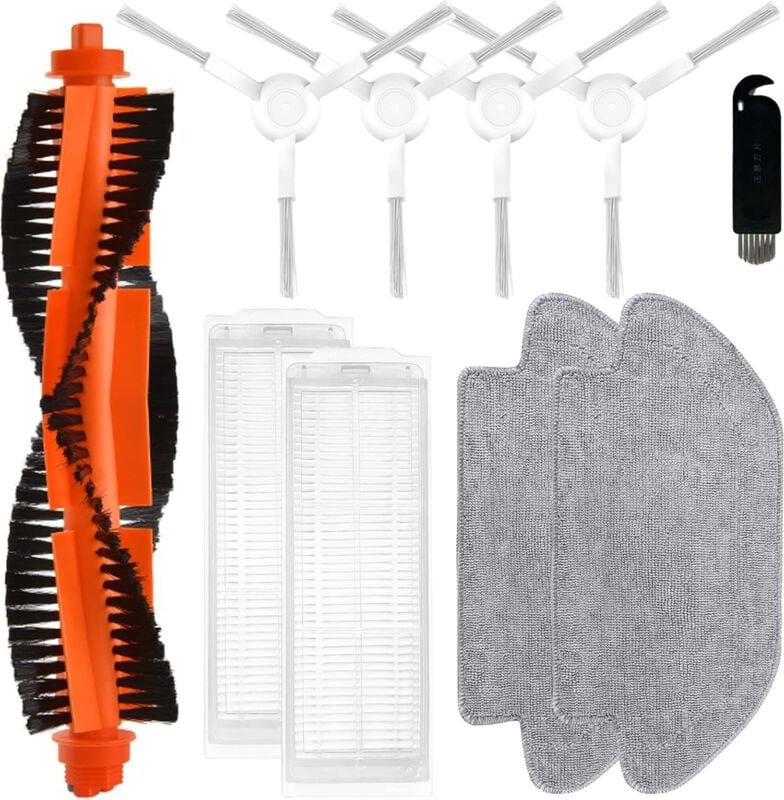 Passend für Zubehör Ersatzteile für Xiaomi Mi Robot Vacuum-Mop 2S / Mop Pro / STYJ02YM / Xiaomi Robot Vacuum S12, 1 Haup...