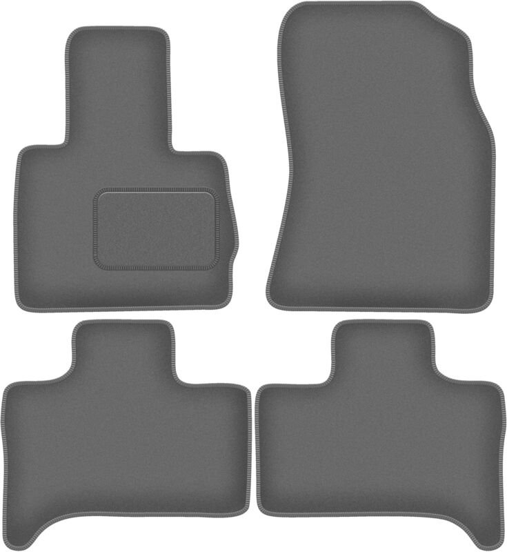 Graphit-Fußmatten für: BMW X5 E53 xDrive 4WD (1999-2006)