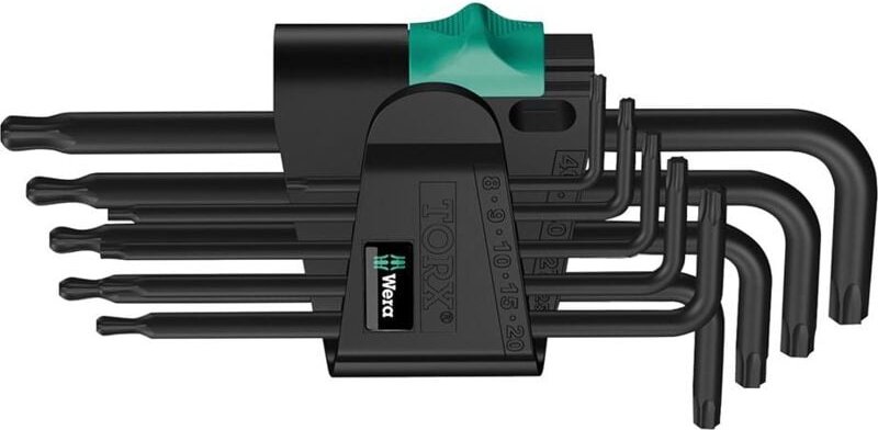 Winkelschraubendreher-Satz 967 PKL/9 Torx - Wera