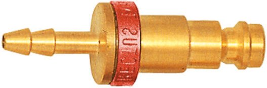 Thumbnail - Unverwechselbare Einstecktülle nw 5, ms blank, Tülle lw 6, rot - Riegler