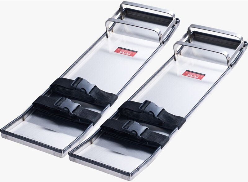 Mophorn - vevor Beton-Kniebretter aus Edelstahl, 697 x 205 mm Betongleiter, Kniebretter für Beton, Beton-Knieschoner, Pa...