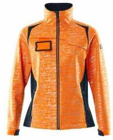 Accelerate safe Damen Softshell Jacke m. Reflexeffekten 19212-291-14010 Gr. l hi-vis orange/schwarzblau - hi-vis orange/...