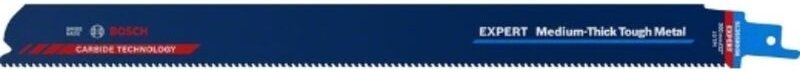 Accessories 2608900377 expert 'Medium-Thick Tough Metal' s 1255 hhm Säbelsägeblatt, 1 Stück Sä - Bosch