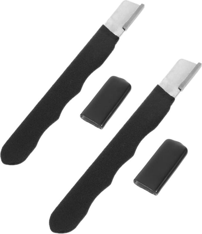 2-teiliges Schärfset für Gartenscheren, Heckenscheren, Scheren und andere Gartengeräte