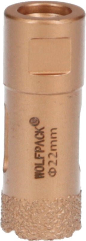 Linea profesional - Diamantkrone für Schleifer ø 22 mm. M14 Gewindeanschluss. Schneiden Dry - Wolfpack