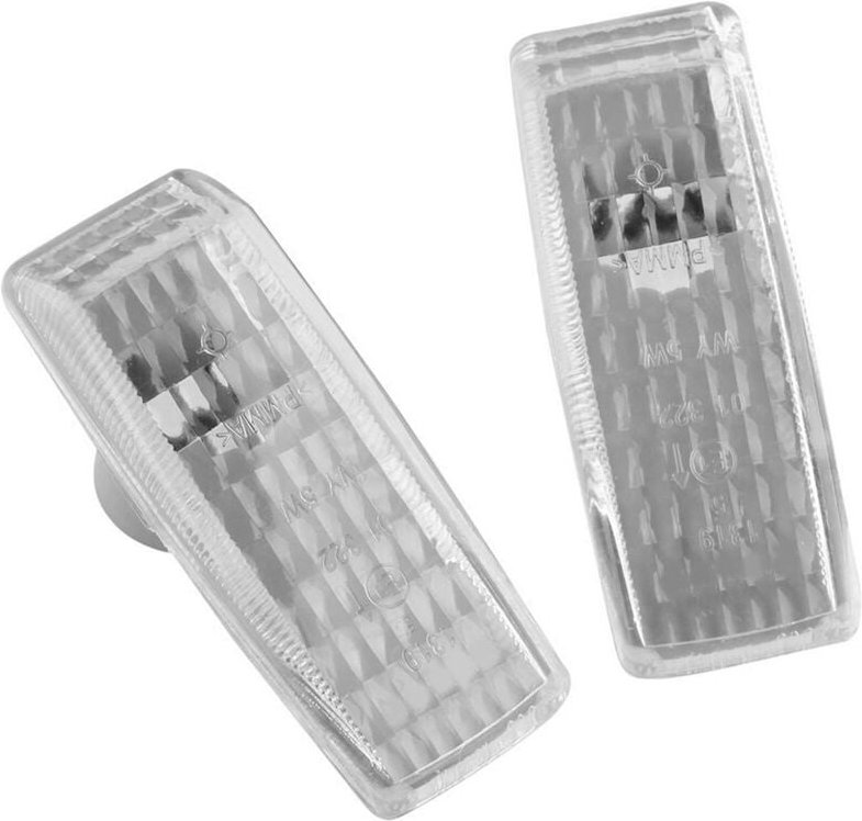 Tlily - Auto Seiten Markierung Leuchte Abdeckung VerstäRker Licht Lampen Linse für W124 R129 W140 W202 W201 2028201521 2...