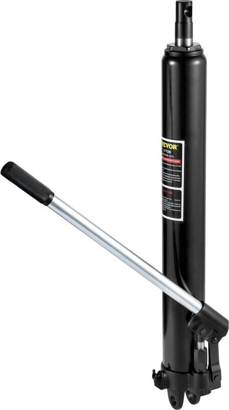 Mophorn - vevor Hydraulischer langer Rammheber, 3T/6600lbs Kapazität, mit Einzelkolbenpumpe und Gabelkopfsockel, manuell...