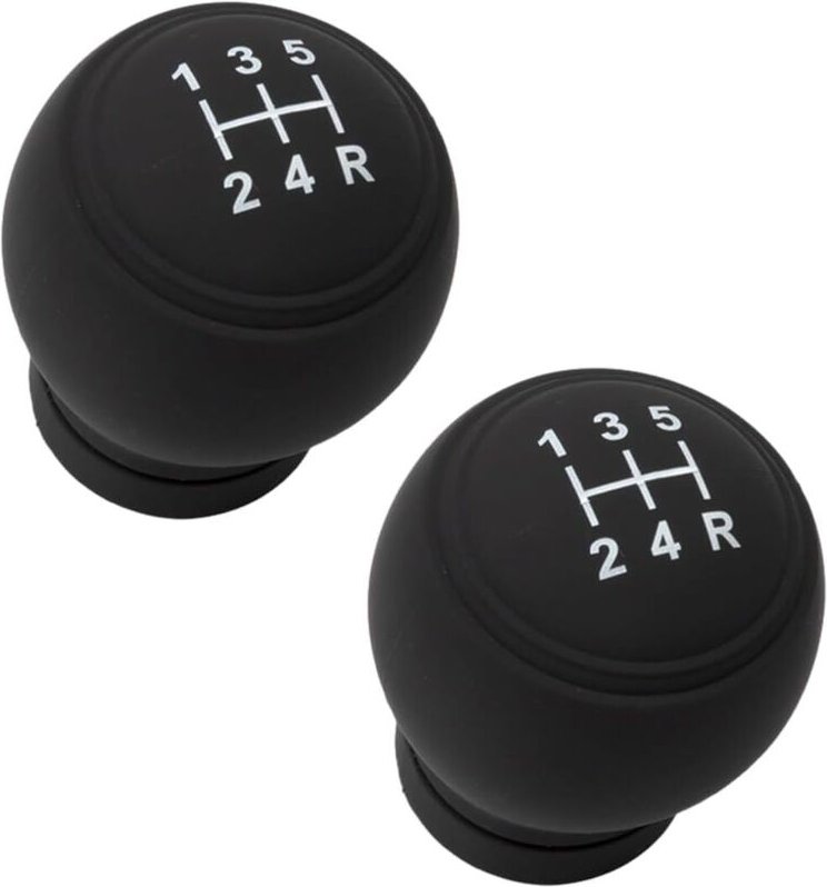 Autodekoration, Schaltknäufe, 5-Gang-Schaltknauf, Schaltknauf, Universal-Schaltknauf-Abdeckung aus Silikon