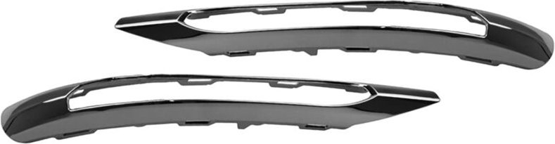 Tlily - Auto Scheinwerfer KüHler Grill Chrom Leiste für W204 C200 C280 C350