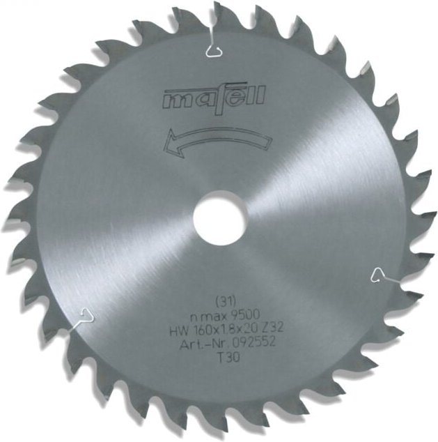 Sägeblatt hm 160 x 20 mm z 32 wz für ksp 55 mt 55 kss 400 092552 - Mafell
