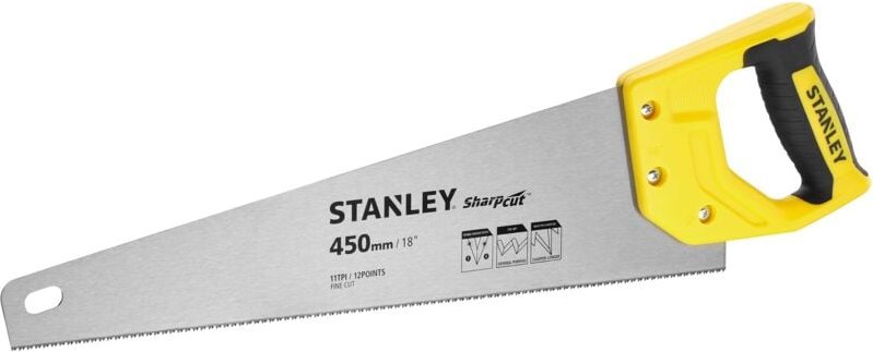 Stanley Fuchsschwanz Sharpcut 450 mm / 18" 11TPI fein
