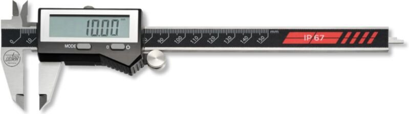 Ultra Präzision - Digital-Taschenmessschieber ultra active inox im Etui, din 862 300x60/0,01mm IP67