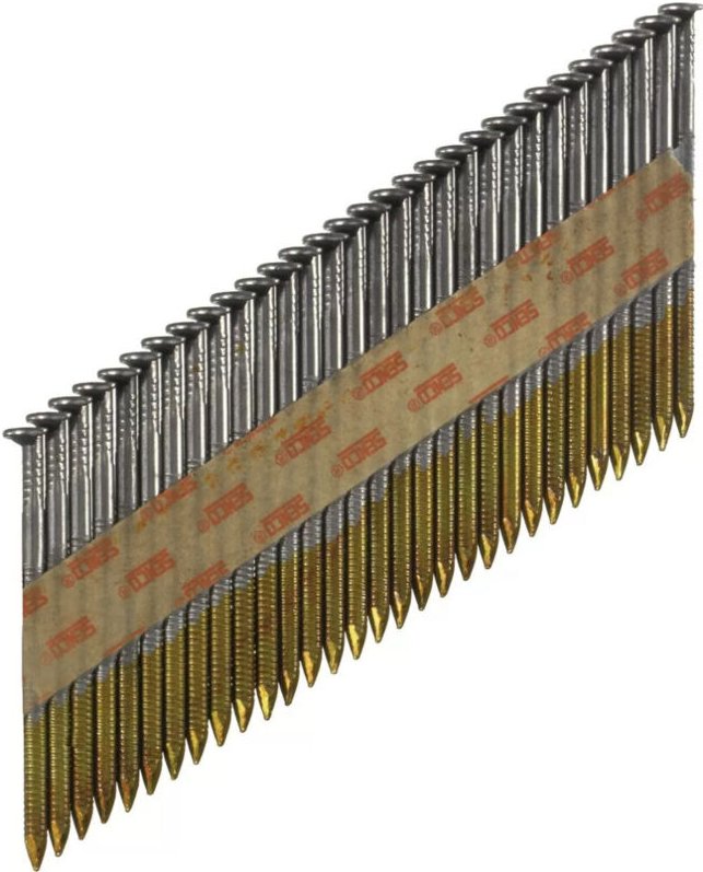 Nägel in Papierstreifen D34 gerillt verzinkt - ø 2.8 x 50 mm - Packung zu 2000 Senco GE51AXBKR