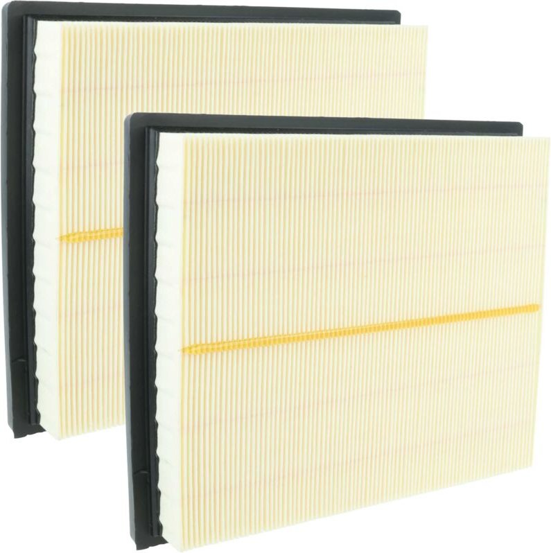 vhbw 2x Luftfilter kompatibel mit Toyota Auris 2010-2012 Hybrid Hatchback 1.8 HybridFWD E15 1798cc 73KW 99HP 2ZR-FXE PKW...