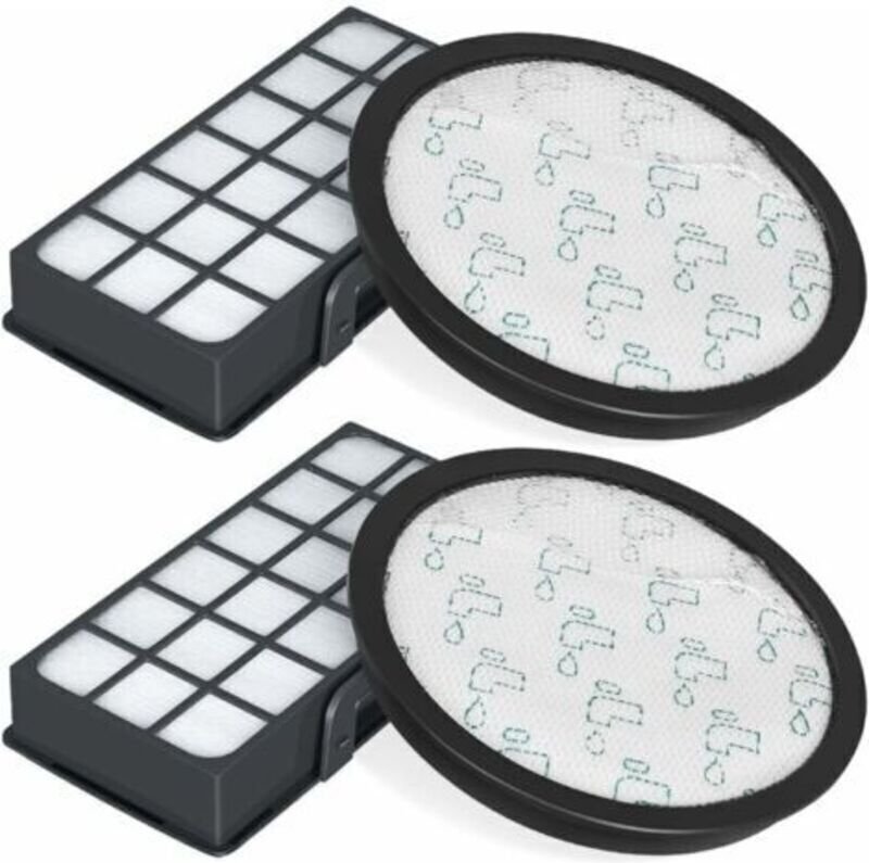 2er-Pack HEPA-Filter für Rowenta Silence, Ersatzfilterzubehör ZR903701, Force Cyclonic 4AAAA RO7647EA RO7663EA RO7676EA ...