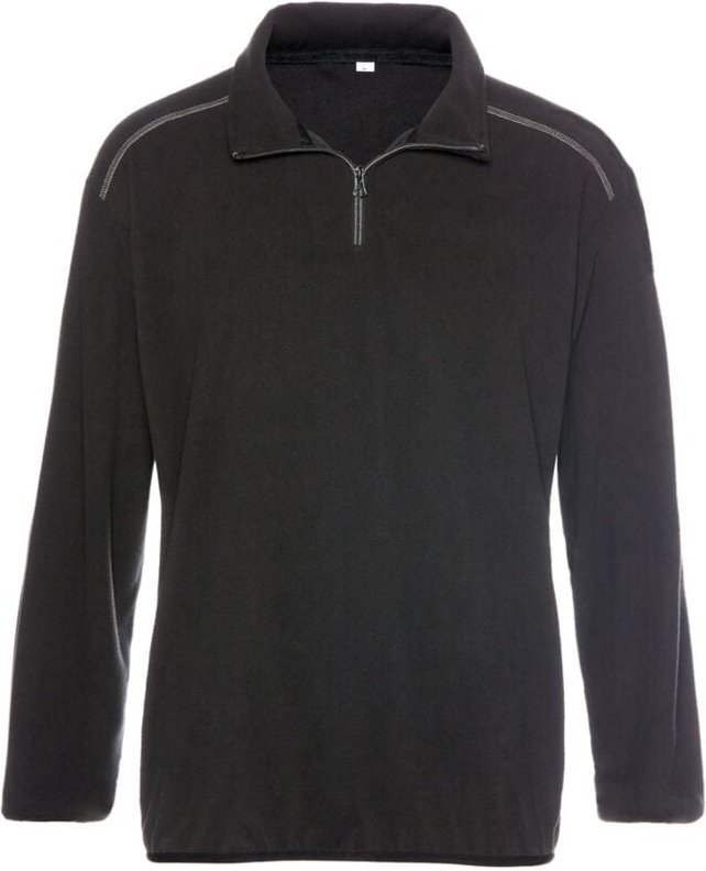 teXXor® Microfleece-Pullover STAVANGER schwarz 100% Polyester 8717M Gr.M