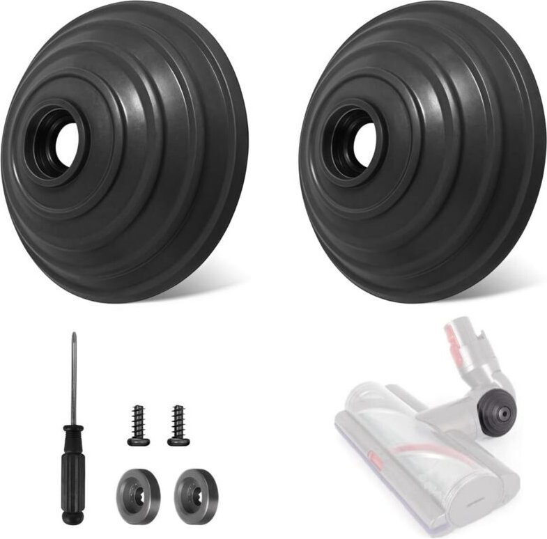 Ersatz-Kugelrad für Dyson Staubsauger-Ersatzteile, kompatibel mit V6 V7 V8 V10 V12 DC58 DC59 DC62 DC72 DC74 SV10 SSV12 S...