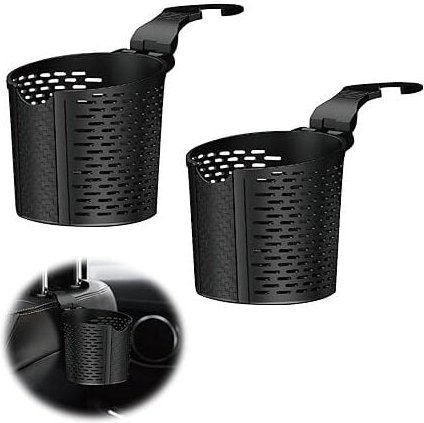 Lntyq - Getränkehalter fürs Auto, Dosen-/Flaschenhalter, universeller Getränkehalter fürs Auto zum Aufhängen für Getränk...