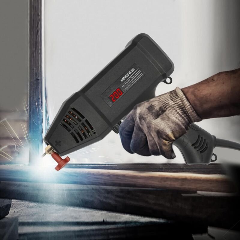 Elektroden Schweißgerät,Hand gehalten 220V 3000W, tragbares elektrisches Schweißgerät,Elektroden Inverter Schweissgerät,...