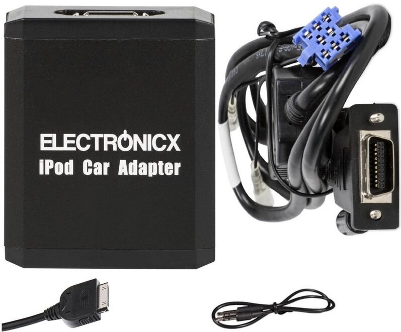 Adapter AUX iPhone iPad iPod CD Wechsler Renault 8 Pin