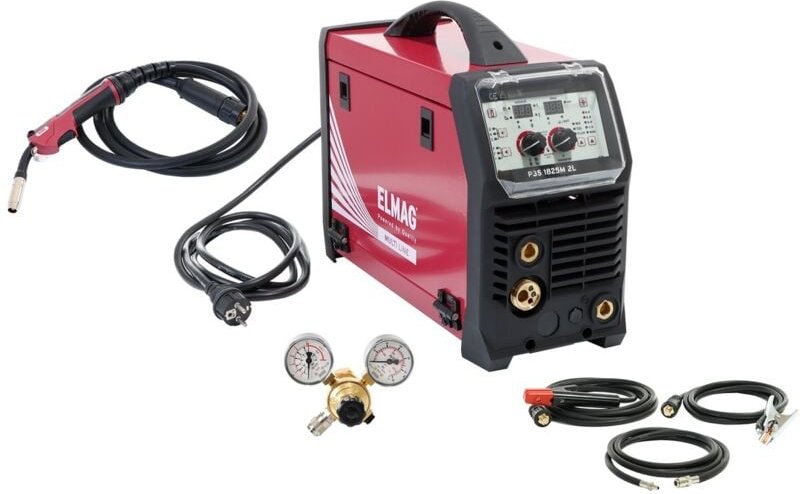 ELMAG Multifunktions-Schweißinverter P3S 1825M 2L / ECO-SET Multi Line, MIG/MAG, MMA, WIG, tragbar