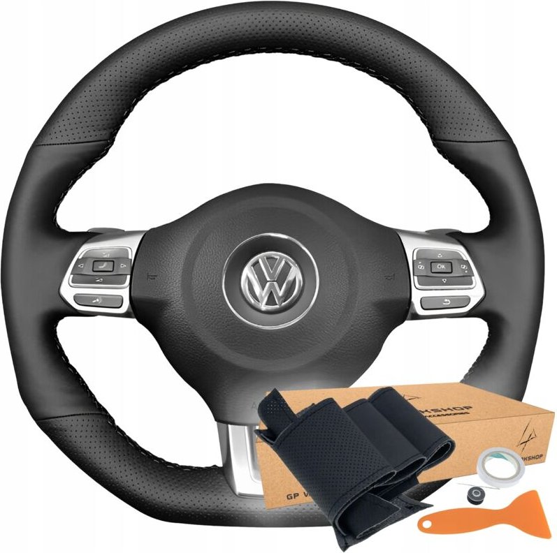 Lenkradbezug für Golf 6 Polo GTI Scirocco Passat Tiguan