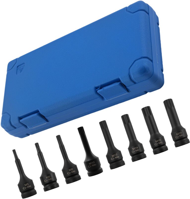 78mm Bit Kit CR-MO for Garage M5-M18 Vielzahn Steckschlüssel