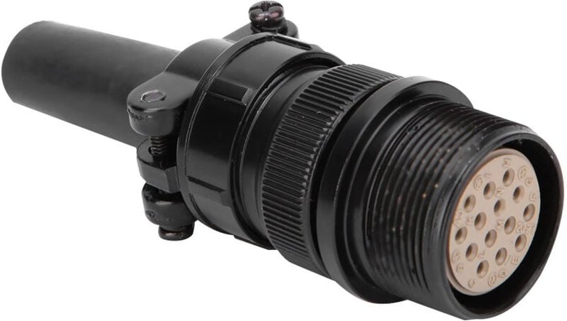 ANGGREK 14-poliger Luftfahrtstecker, Buchse aus Aluminiumlegierung, beständig gegen Lichtbogenschweißen, mit langer Lebe...