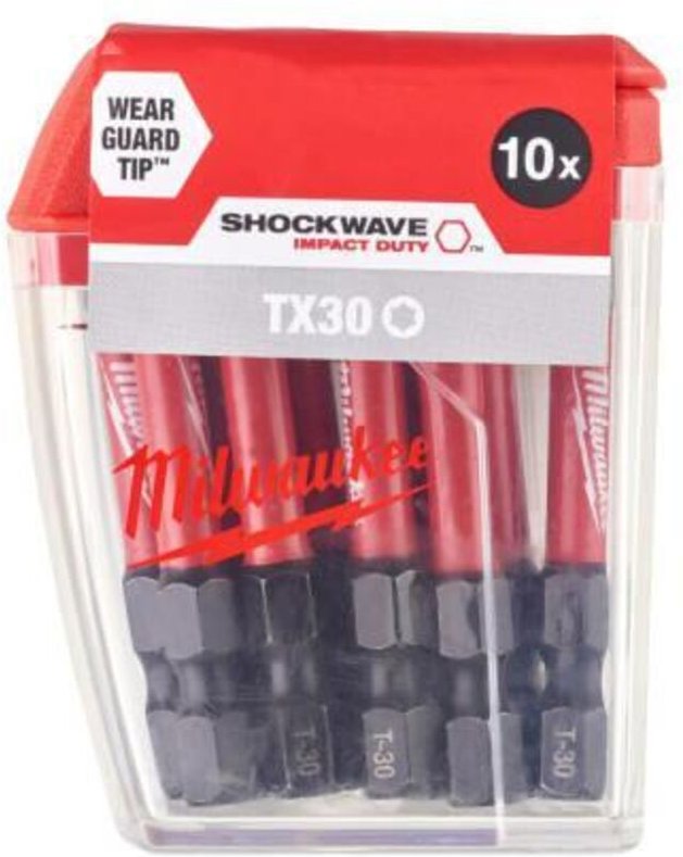 Milwaukee TIP T30 x 50 mm / 10 Stück ShW