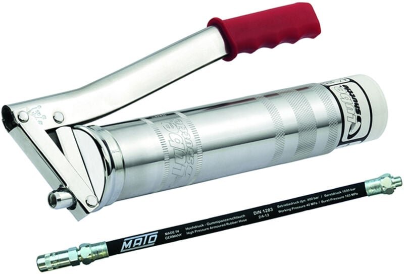 Mato - Lube-Shutle Fettpresse mit 300mm Schlauch und Mundstück
