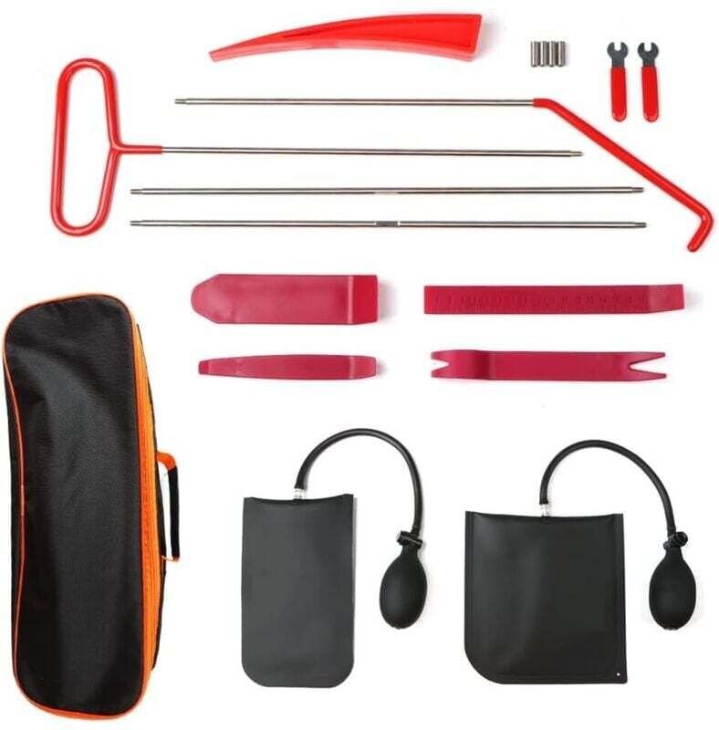 14-teiliges Werkzeugset zum Entfernen von Verkleidungen mit Luftpumpe zum Öffnen von Türen – Autoreparaturset