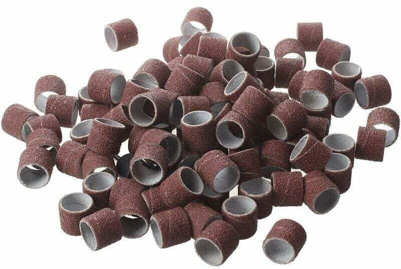 Schleifbänder – 100-teiliges 1/2"-Trommelschleifband-Set mit Dorn für Dremel-Rotationswerkzeuge