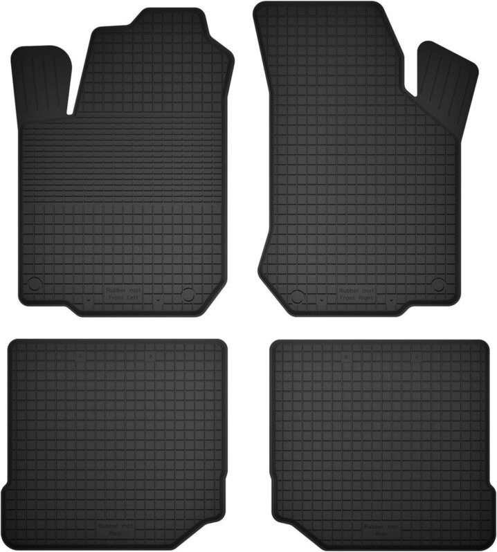 Gummi-Automatten, 4er-Set, Universalmodell: Audi A3 8L Fließheck (1996-2001)