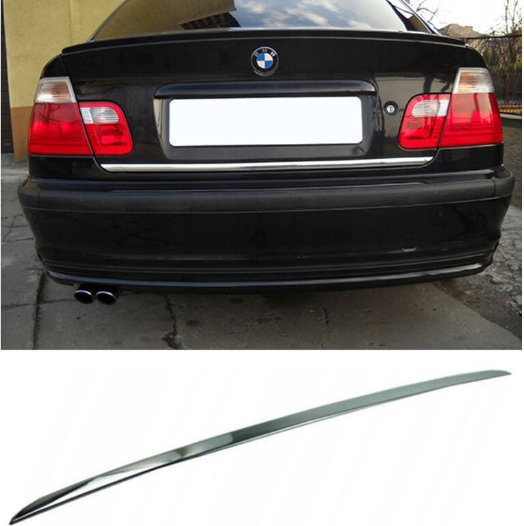 BMW 3 E46 Chromleisten für Heckklappen-Tuning