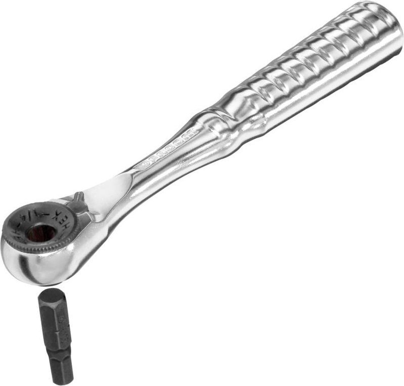 Facom Umschaltknarre 1/4Z kompakt, für Bits